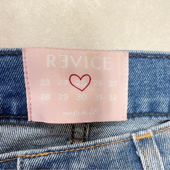 Revice Uptown Distressed Jeans Size 25 - Picture 5 of 10